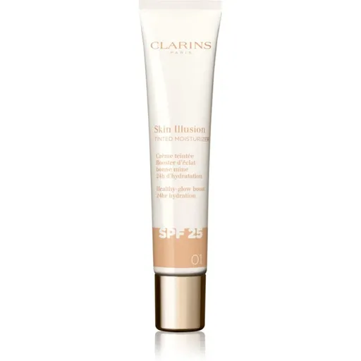 Clarins Skin Illusion Tinted Moisturizer tónovací krém SPF 25 odtieň 01 40 ml