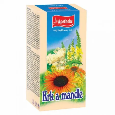Apotheke Krk a mandle čaj 20 x 1,5 g
