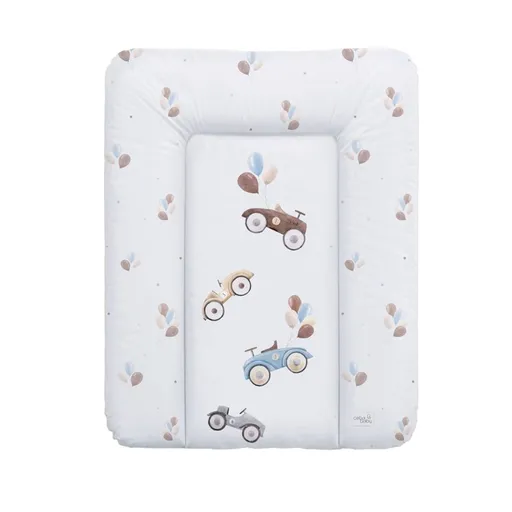 CEBA Podložka prebaľovacia mäkká 50 x 70 cm Retro Cars