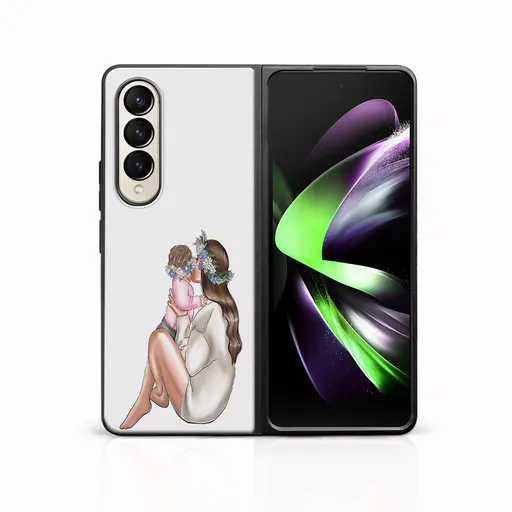 MY ART Ochranný kryt pre Samsung Galaxy Z Fold 3 5G BABY GIRL (111)