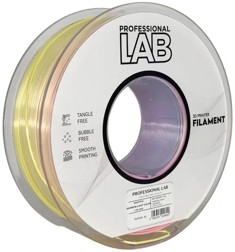 Silk PLA rainbow light color | Prof. Lab