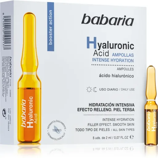 Babaria Hyaluronic Acid ampuly s kyselinou hyalurónovou 5x2 ml