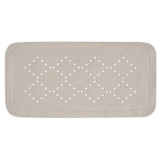 Spirella Protišmyková podložka do vane ALASKA, svetlohnedá, 91 x 36 cm