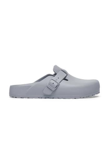 Šľapky Birkenstock Boston EVA pánske, strieborná farba, 1027621