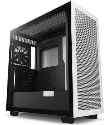 Számítógépház NZXT H7 Flow Matte White/Matte Black