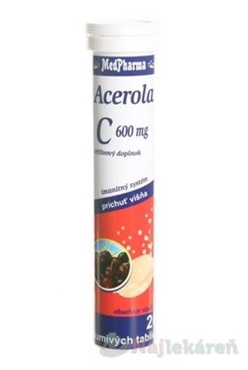 MedPharma Vitamin C 600 mg + Acerola 20 šumivých tabliet