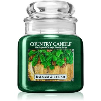 Country Candle Balsam & Cedar vonná sviečka 453 g