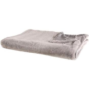 Deka 150 × 200 cm sivá CHAAB, 239577 (beliani_239577)