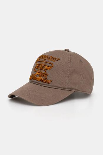 Šiltovka Y/Project PARIS' BEST BASEBALL CAP zelená farba, s nášivkou, 621CA001