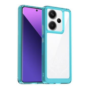 CRYSTAL Ochranný kryt Xiaomi Redmi Note 13 Pro+ 5G tyrkysový