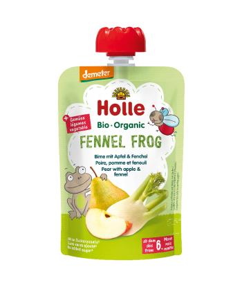 HOLLE Fennel Frog Bio pyré hruška jablko fenikel 100 g