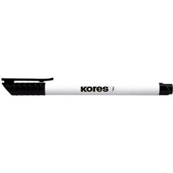 KORES K-MARKER na biele tabule, tenký hrot, čierny (22800)