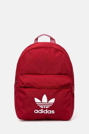 Ruksak adidas Originals červená farba, veľký, s potlačou, IX7455