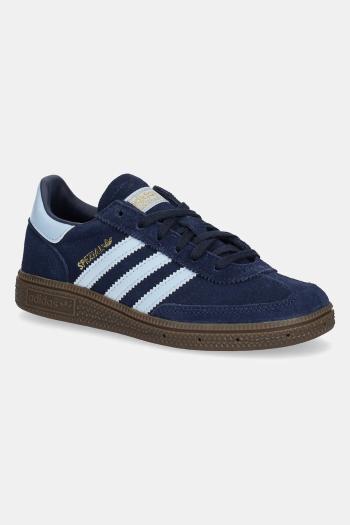 Detské semišové tenisky adidas Originals HANDBALL SPEZIAL tmavomodrá farba, JI2895