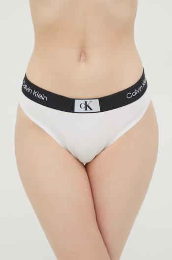 Nohavičky Calvin Klein Underwear biela farba,000QF7222E