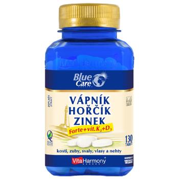 VITAHARMONY Vápnik & horčík & zinok Forte + vit. D3 + K2 130 tabliet