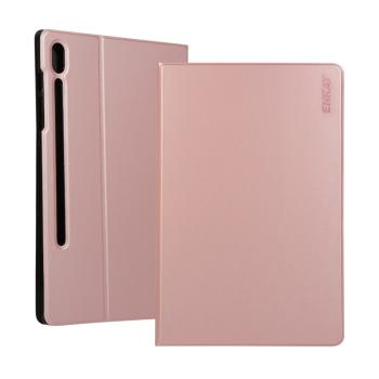 ENKAY LEATHER Zaklápací obal pre Samsung Galaxy Tab S6 (T860 / T865) ružový