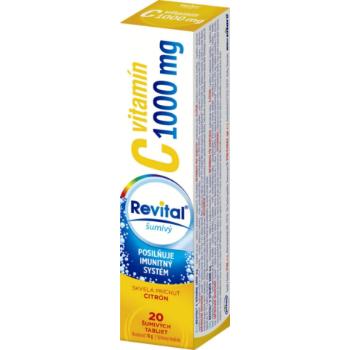 Revital vitamín C 1000 mg 20 šumivých tabliet citrón