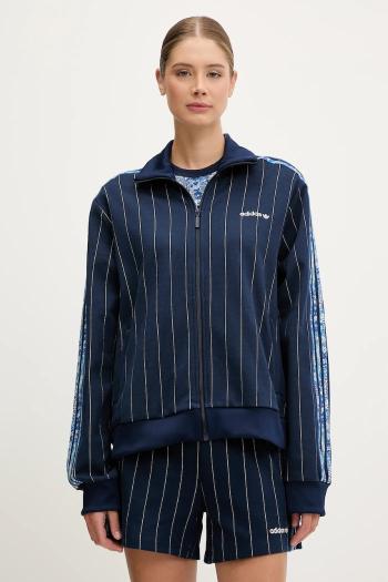 Mikina adidas Originals Liberty tmavomodrá farba, vzorovaná, JC5306