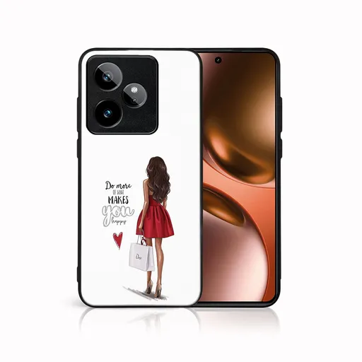 MY ART Ochranný kryt pre Realme GT 7T 5G RED DRESS (137)