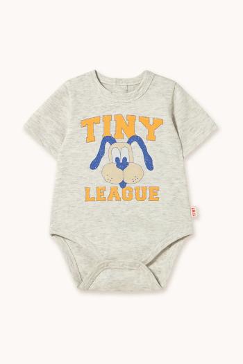 Bavlnené body pre bábätká Tinycottons TINY LEAGUE GRAPHIC BODY SS25-084