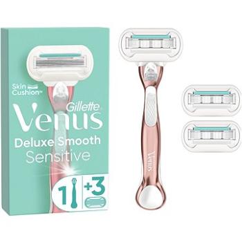 GILLETTE Venus Extra Smooth Rose Gold + hlavice 3 ks (7702018609994)