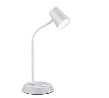 LED stolová lampa Trio Narcos biela 573190131