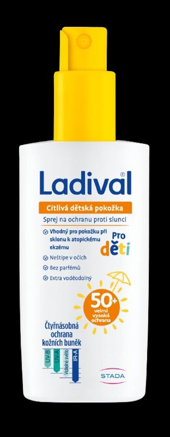 LADIVAL detská citlivá pokožka sprej OF50+ 150 ml