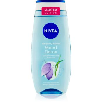 Nivea Mood Detox osviežujúci sprchový olej Lotus Flower & Sea Salt 250 ml