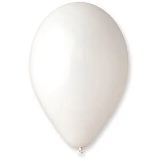 Balóniky 100 ks biele 30 cm pastelové (8021886110111)