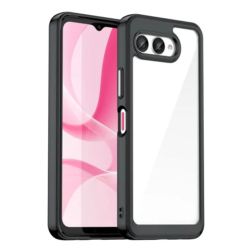 CRYSTAL Ochranný kryt pre T Phone 3 čierny