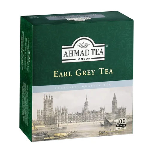 AHMAD TEA Earl Grey Tea 100x 2 g