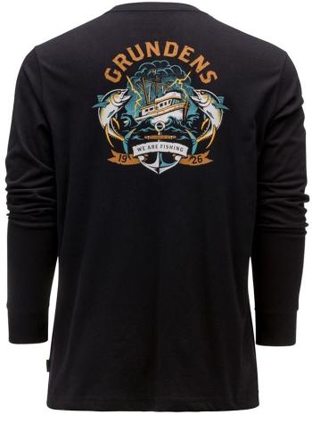 Grundéns tričko tall ship ss t-shirt dark slate - s