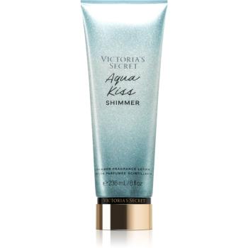 Victoria's Secret Aqua Kiss Shimmer telové mlieko pre ženy 236 ml