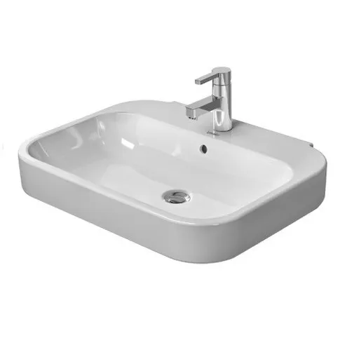 Duravit Happy D.2 umývadlo 60x47,5 cm otvor pre batériu uprostred 2316600000