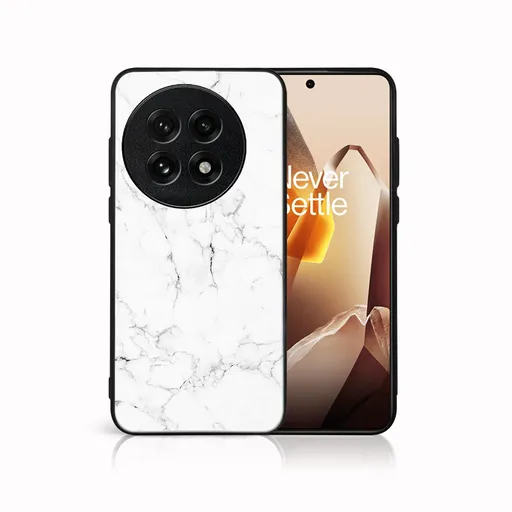 MY ART Ochranný kryt pre OnePlus 13 5G WHITE MARBLE (144)