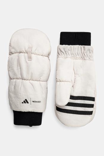 Rukavice adidas x Moon Boot dámske, biela farba, JE1948