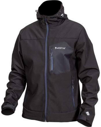 Westin nepromokavá bunda w4 super duty softshell seal black - xl