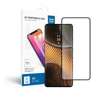 Blue Star Motorola Edge 50 Ultra tempered glass kijelzővédő üvegfólia, fekete