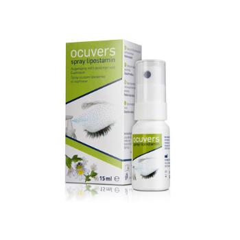 Ocuvers spray lipostamin očné kvapky v spreji 15 ml