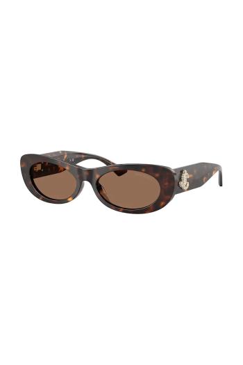 Slnečné okuliare Jimmy Choo dámske, hnedá farba, 0JC5038BU