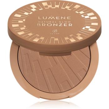 Lumene Natural Glow kompaktný bronzujúci púder odtieň 2 Arctic Sun 10 g