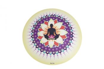 Jógamatrac Sharp Shape Round Yoga Mat Meditation