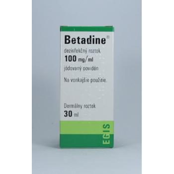 Betadine dezinfekčný roztok 30ml