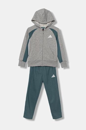 Detská tepláková súprava adidas zelená farba, JM1631