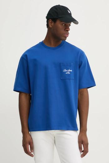 Bavlnené tričko Levi's HALF SLEEVE GR PCKT T pánske, jednofarebné, 001MH