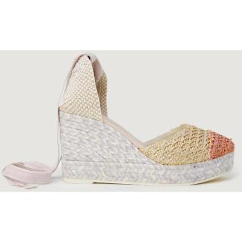 Espadrilles  CIMA RAFIA  ROSA/PLATINO 11559038  Lodičky Ružová