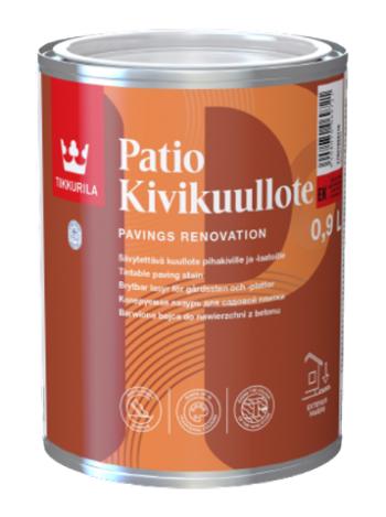 PATIO KIVIKUULLOTE - Moridlo na zámkovú dlažbu a betón v exteriéri (zákazkové miešanie) TVT EK07 9 L