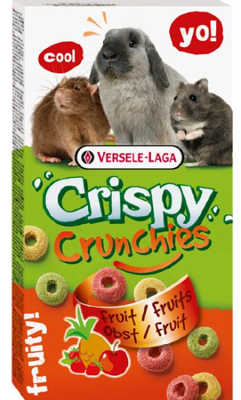 Maškrta Versele Laga Crispy Crunchies Fruit pre hlodavce - s ovocím 75g