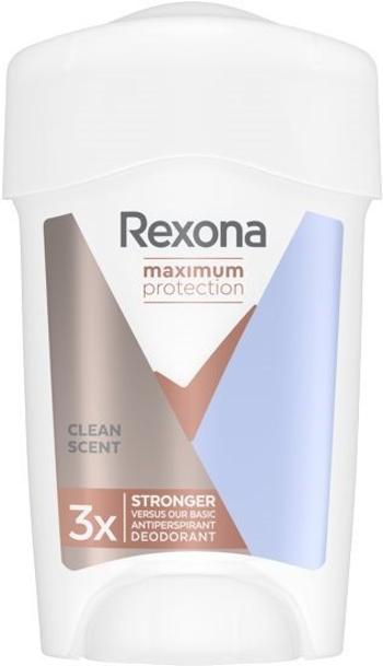 REXONA Maximum protection clean scent tuhý krémový antiperspirant 45 ml